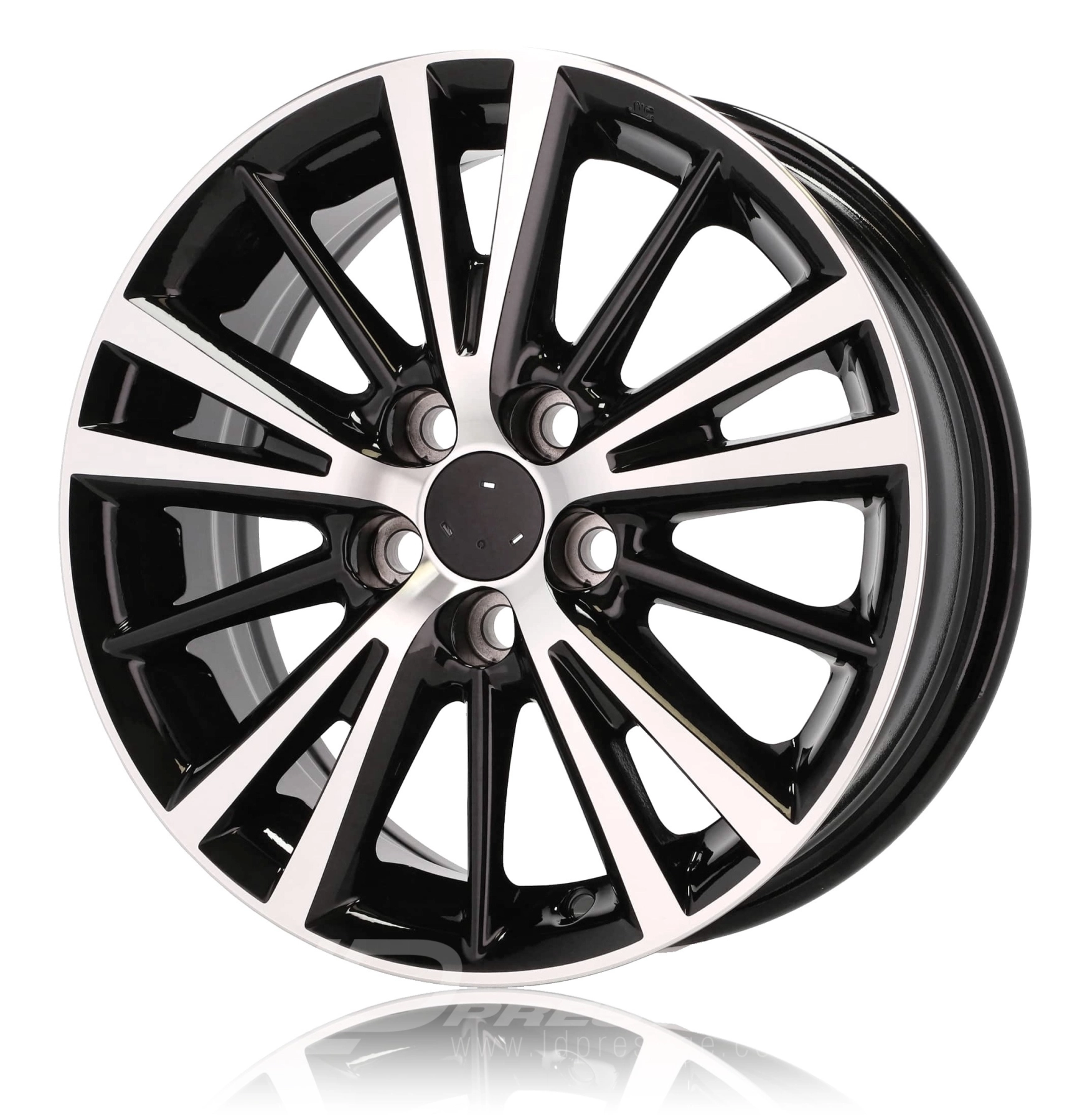 ACR AC1051 6x15 5x100 ET39 CB54 Noir Poli