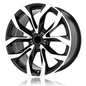 ACR AC383 7.5x17 5x112 ET40 CB66 Noir Poli