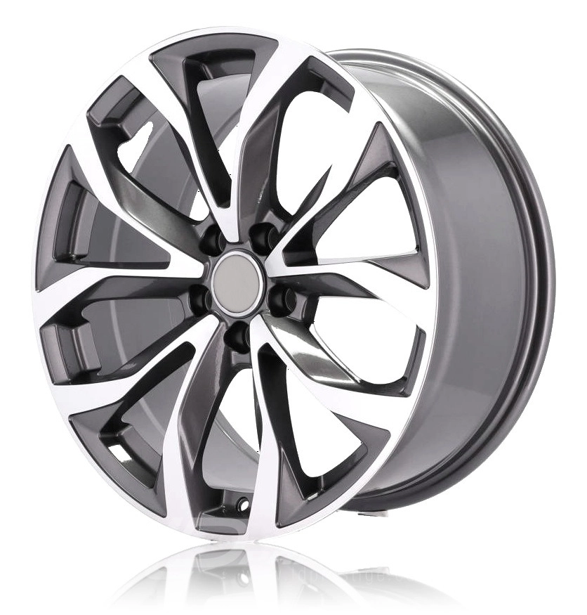 ACR AC383 7.5x17 5x112 ET40 CB66 Noir Poli – Image 2