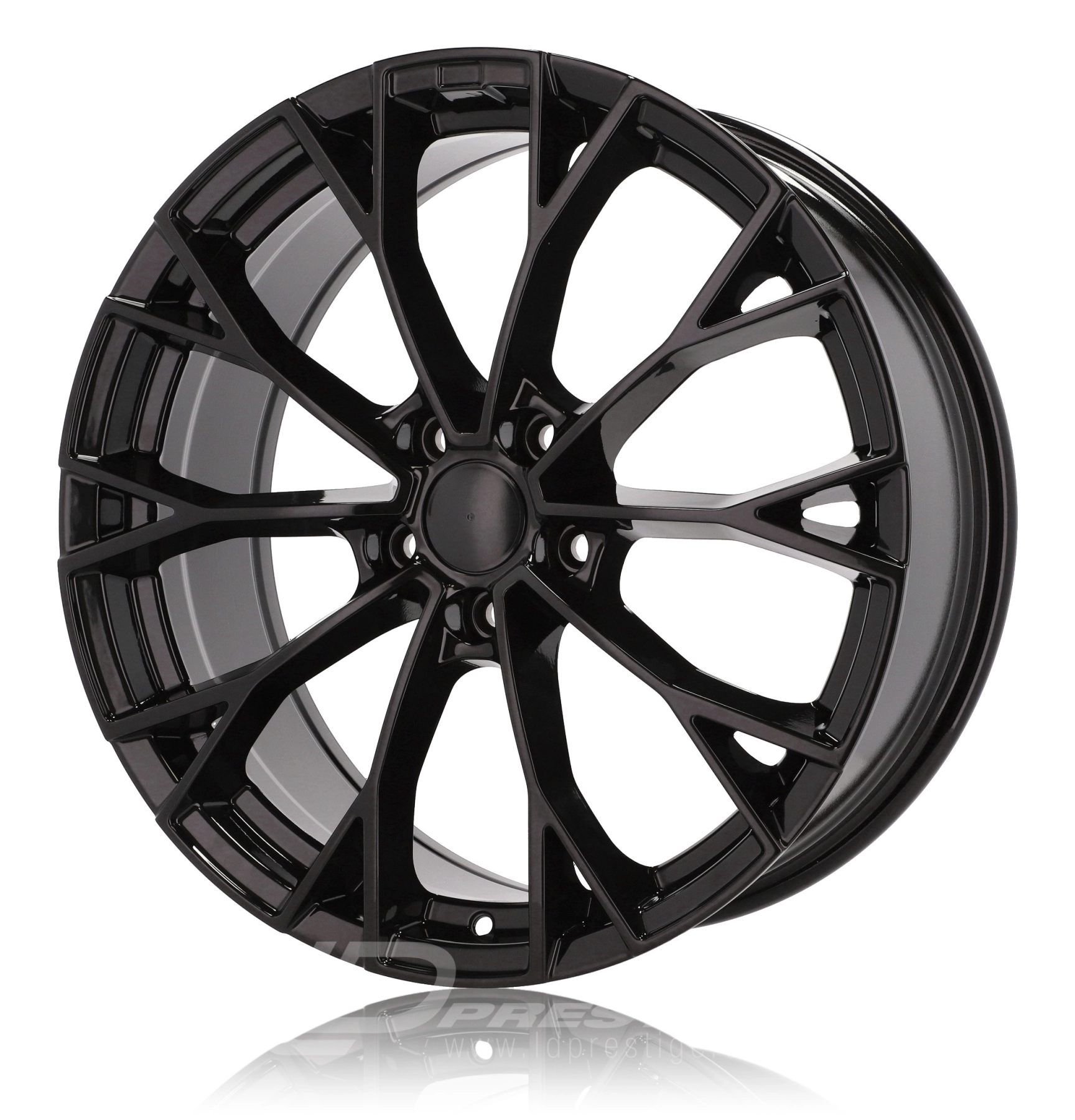ACR AC3S1279 7.5x17 5x112 ET51 CB57 Noir Poli – Image 2