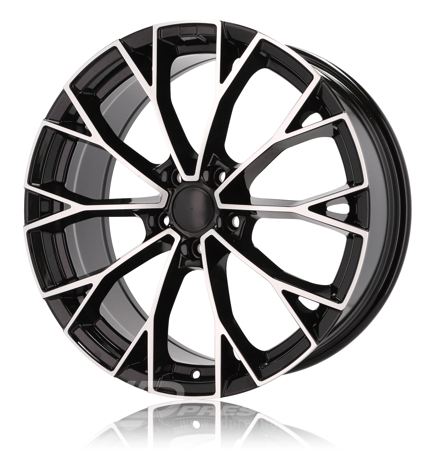ACR AC3S1279 7.5x17 5x112 ET51 CB57 Noir Poli