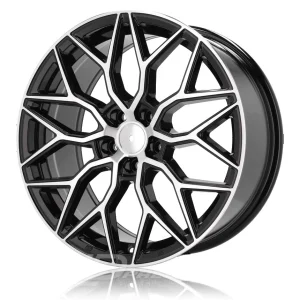 ACR AC5812 7.5x17 5x100 ET40 CB57 Noir Poli