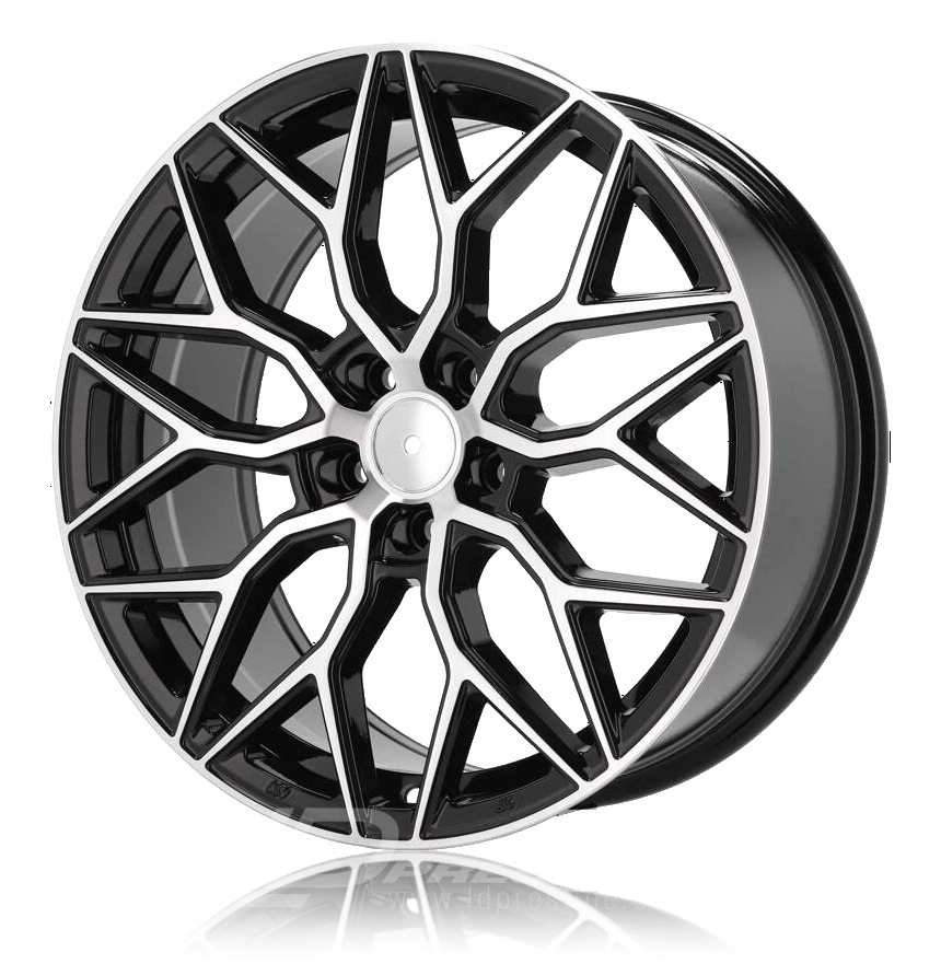 ACR AC5812 7.5x17 5x100 ET40 CB57 Noir Mat – Image 2
