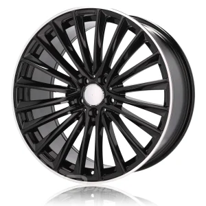ACR AC5909B 9.5x20 5x112 ET35 CB66 Noir Lip Poli