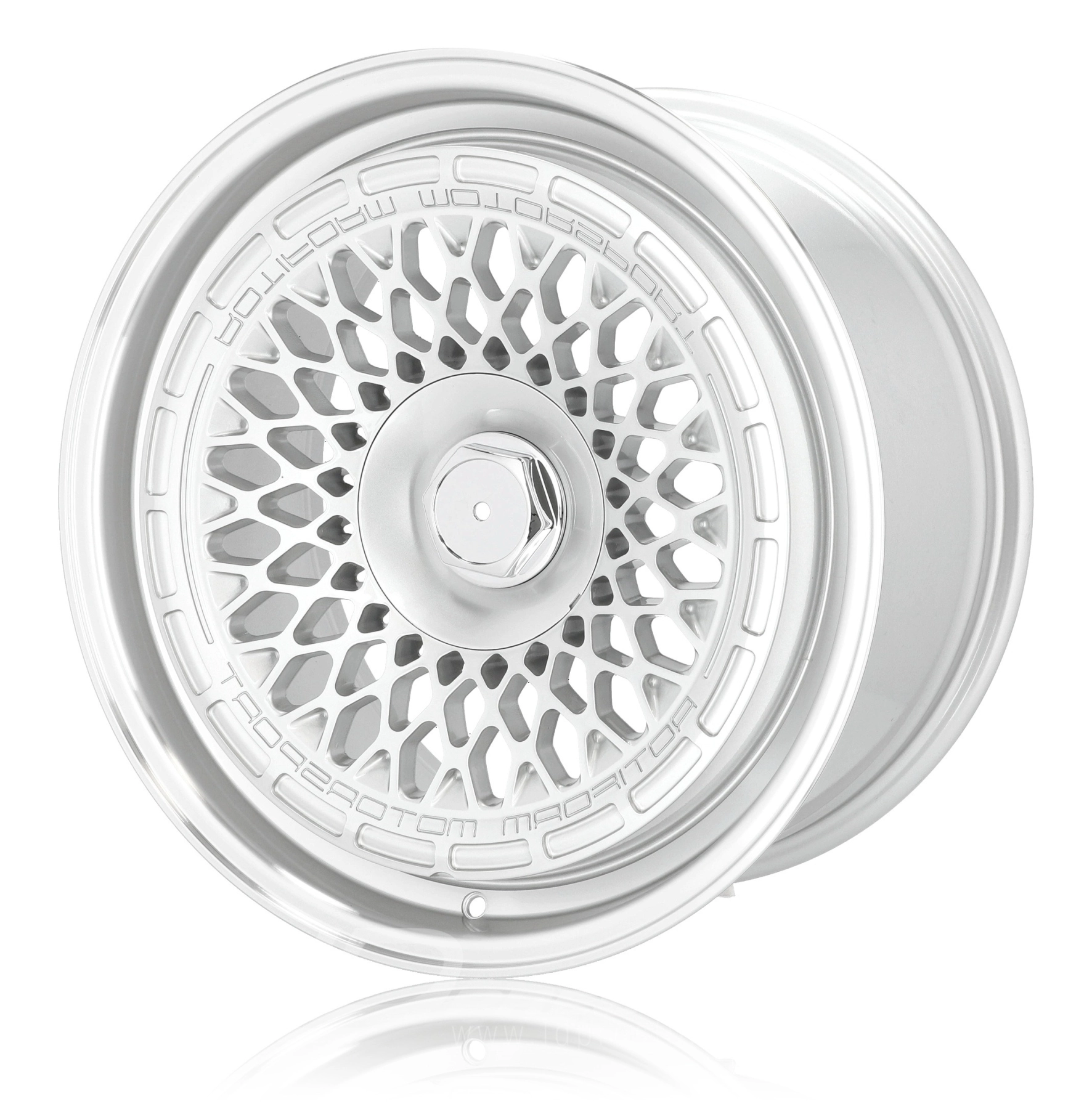 ACR ACB1308 8.5x18 5x112 ET30 CB72 Argent Poli