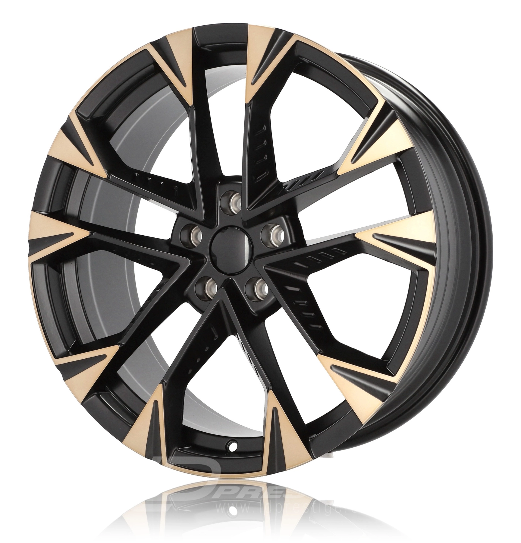 ACR ACF1150 8x18 5x112 ET40 CB57 Noir Mat Cuivre