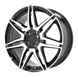 ACR ACF7075 8x18 5x112 ET52 CB66 Noir Poli