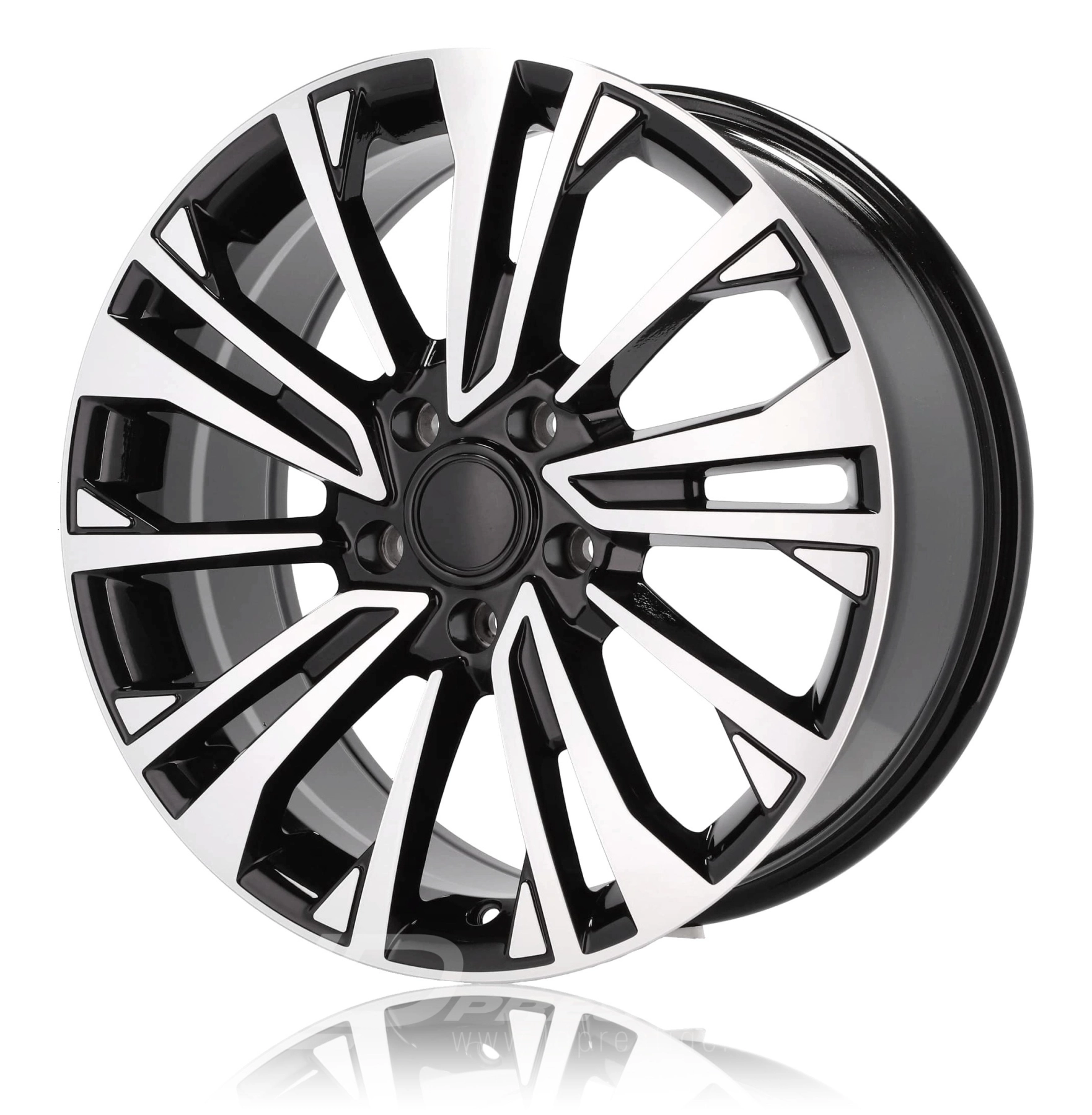 ACR ACI1114 8x18 5x120 ET50 CB65 Noir Poli