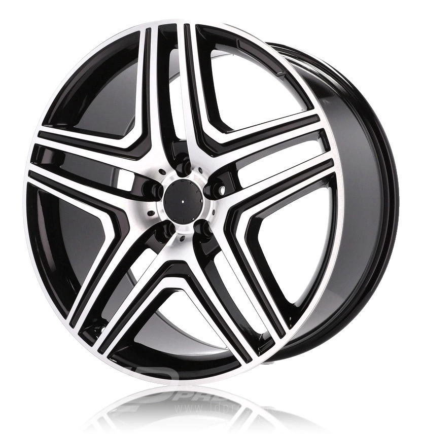 ACR ACP22 7.5x16 5x112 ET38 CB66 Noir Poli