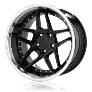 ACR ACSSA01 8.5x18 5x120 ET20 CB74 Noir Lip Poli