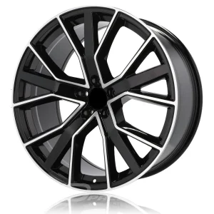 ACR ACU2331 8x18 5x112 ET39 CB66 Noir Poli