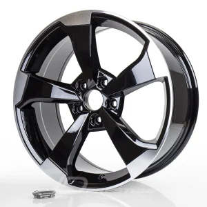 ACR ACV153 7.5x17 5x112 ET40 CB66 Noir Poli