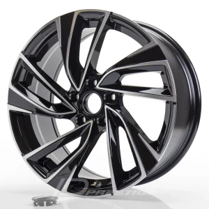 ACR ACV2775 7x16 5x100 ET42 CB57 Noir Poli