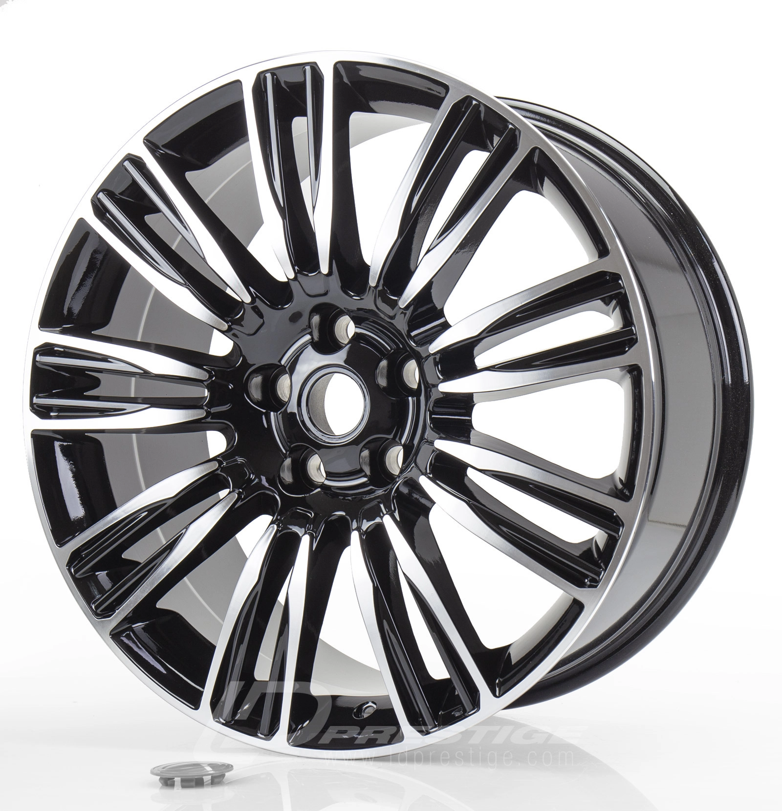 ACR ACV631-5 9.5x20 5x120 ET45 CB72 Noir Poli