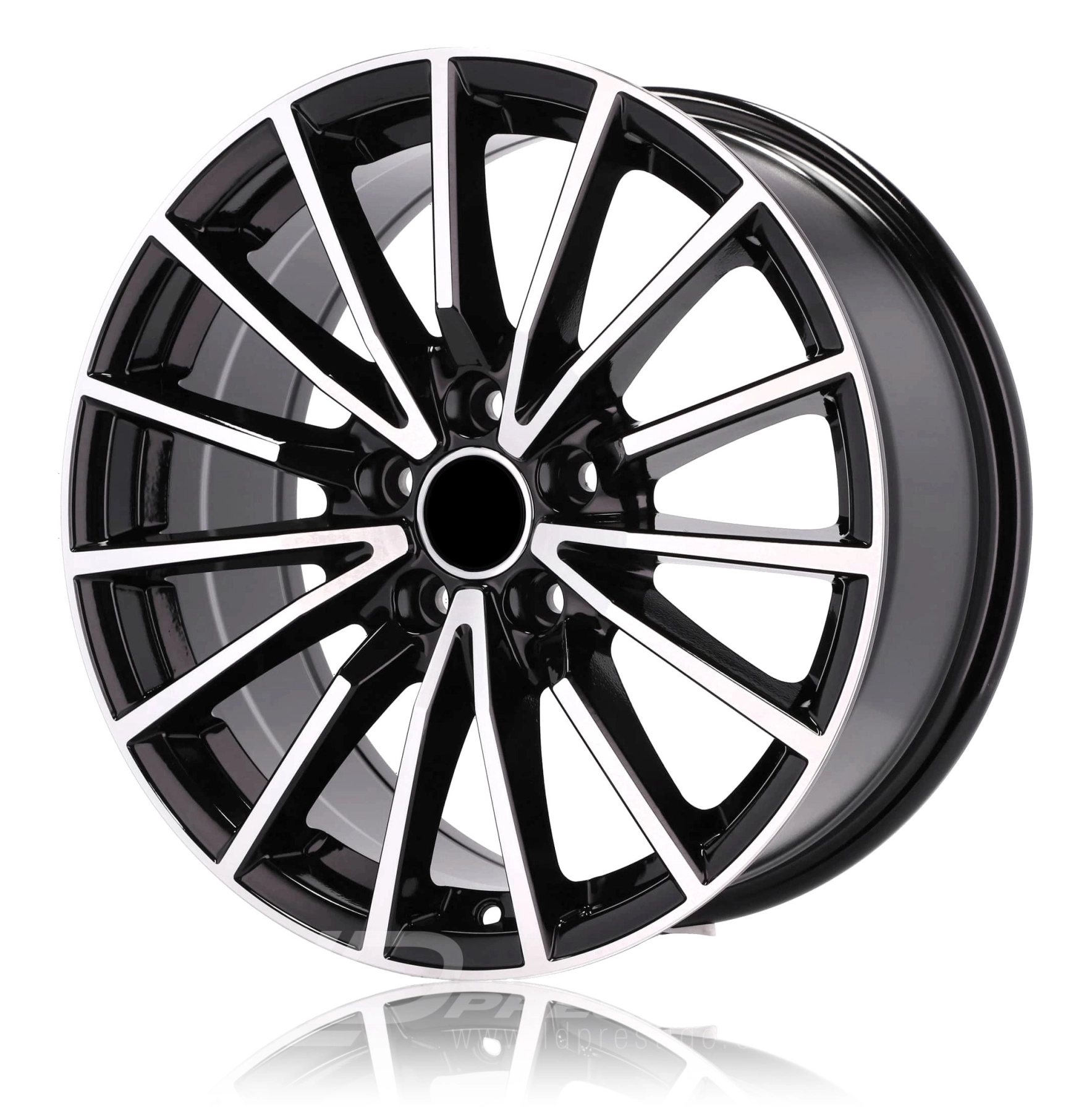 ACR ACV6425 7.5x17 5x112 ET42 CB66 Noir Poli