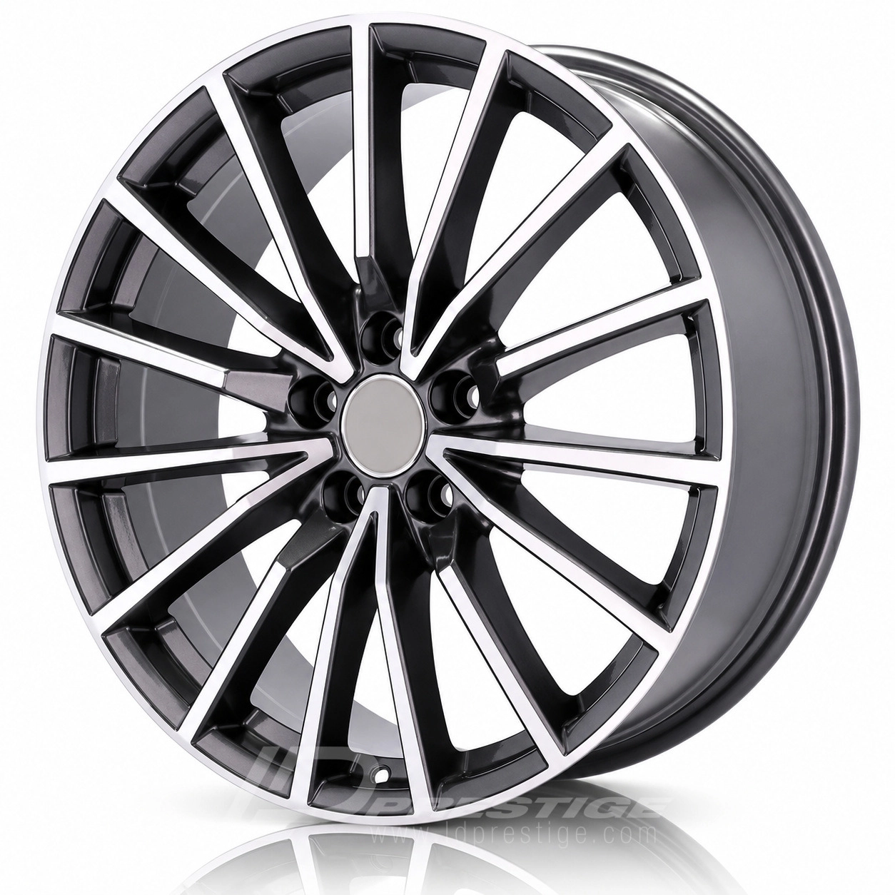 ACR ACV6425 7.5x17 5x112 ET42 CB66 Noir Poli – Image 2