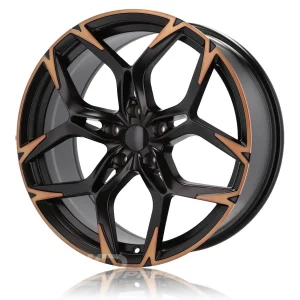 ACR ACVI5572 8x18 5x112 ET40 CB57 Noir Mat Cuivre