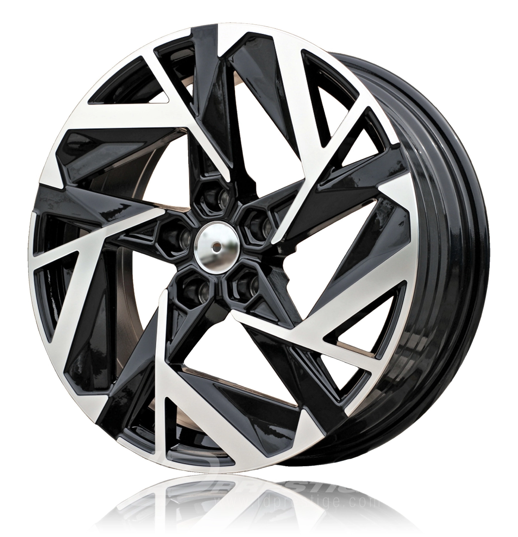 ACR ACY1379 7x17 5x114.3 ET35 CB66 Noir Poli