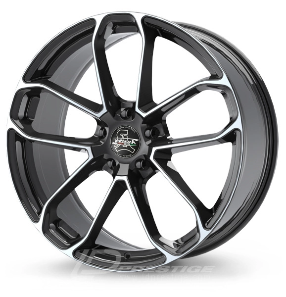 ARCASTING CAESAR 9.5x21 5x112 ET19 CB66 Noir Poli
