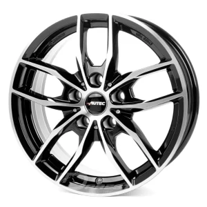 AUTEC BAVARIS (BV) 7x16 5x112 ET47 CB66 Noir Poli