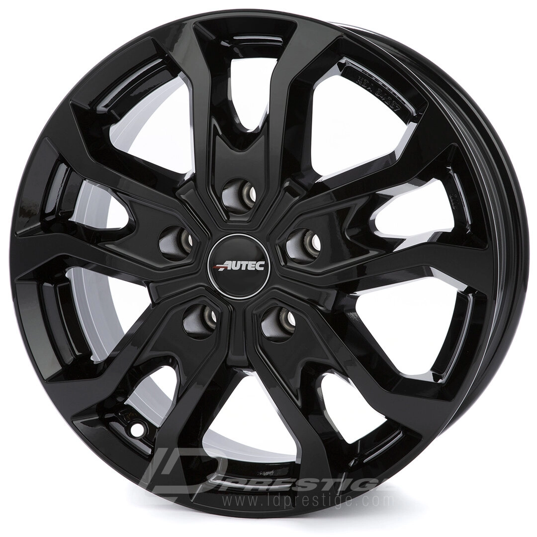 AUTEC KISO 6.5x16 5x118 ET66 CB71 Noir Poli – Image 2