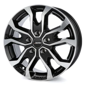 AUTEC KISO (KS) 6.5x16 5x114.3 ET44 CB66 Noir Poli