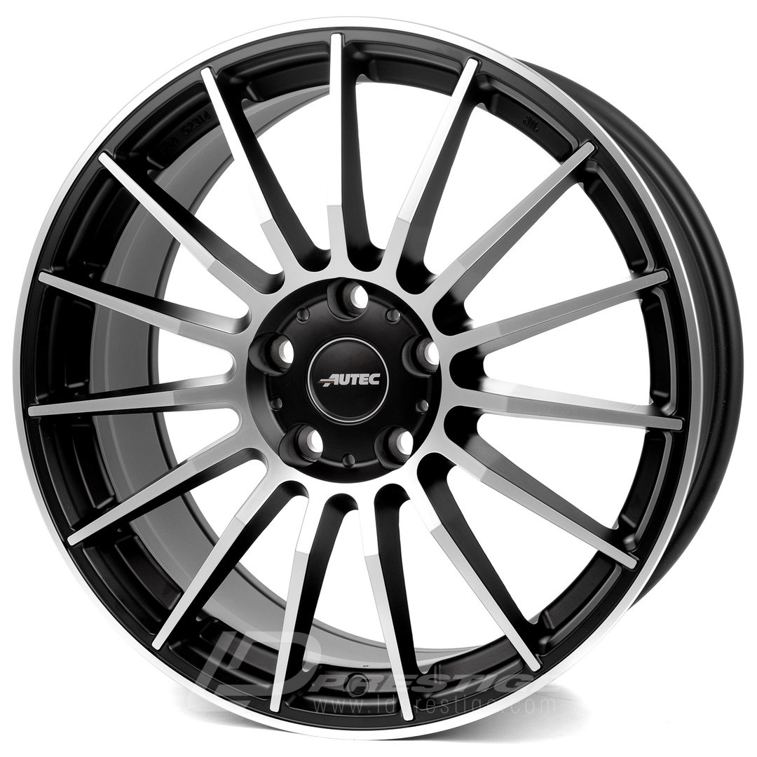 AUTEC LAMERA 7.5x17 5x114 ET45 CB70 Noir Mat Poli