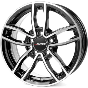 AUTEC MERCADOR 6.5x16 5x112 ET44 CB66 Noir Poli