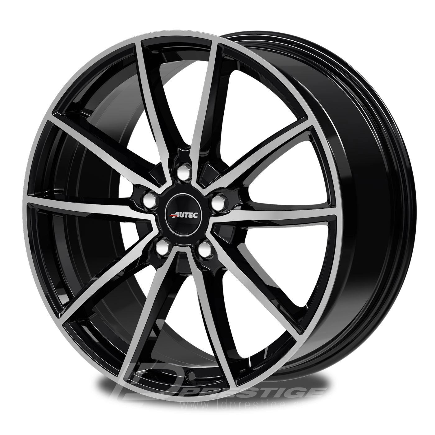AUTEC SKARA 7x17 5x112 ET41 CB66 Noir Poli