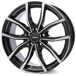 AUTEC VIDRON 6x15 5x100 ET38 CB57 Noir Poli