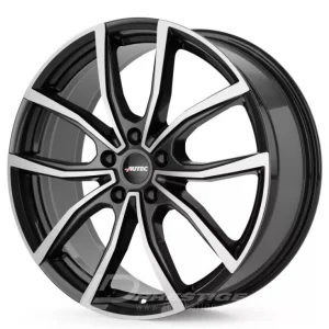 AUTEC VIDRON (VN) 6x15 5x100 ET38 CB57 Noir Poli
