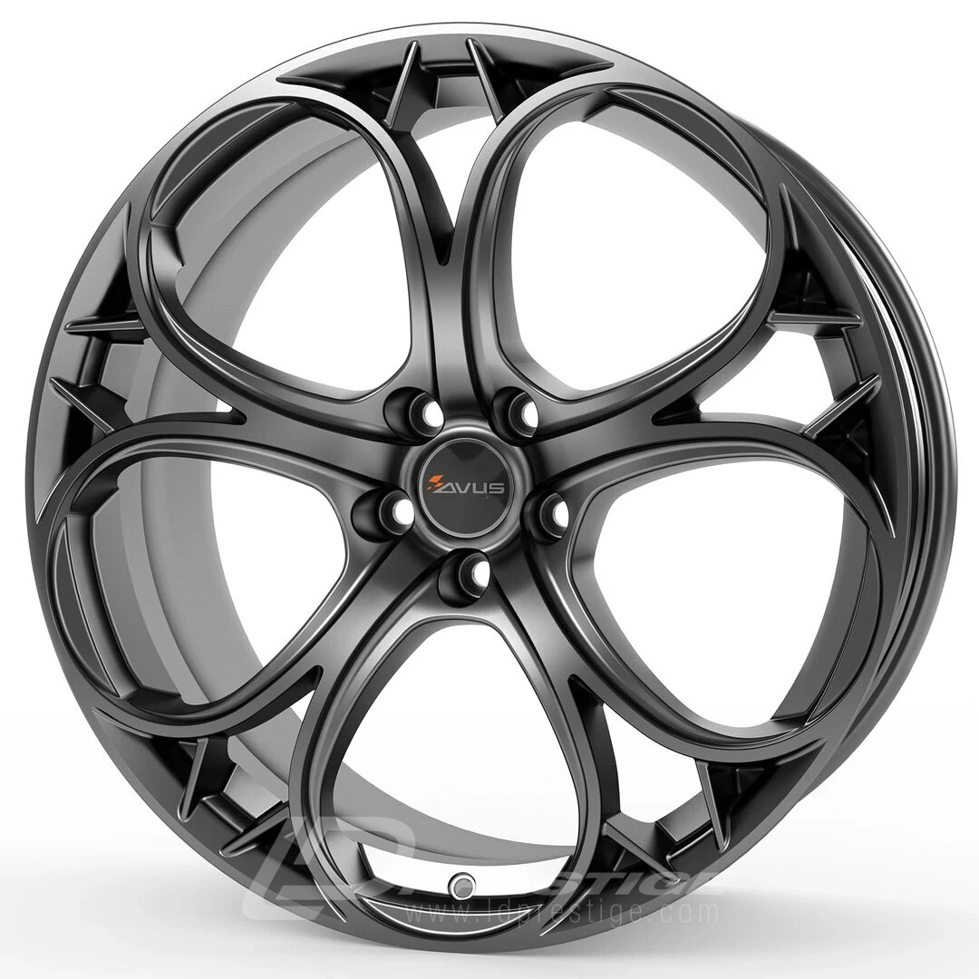 AVUS RACING AC-520 7.5x17 5x110 ET30 CB65 Noir – Image 3