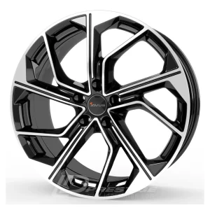 AVUS RACING AC-522 8x18 5x112 ET28 CB66 Noir Poli