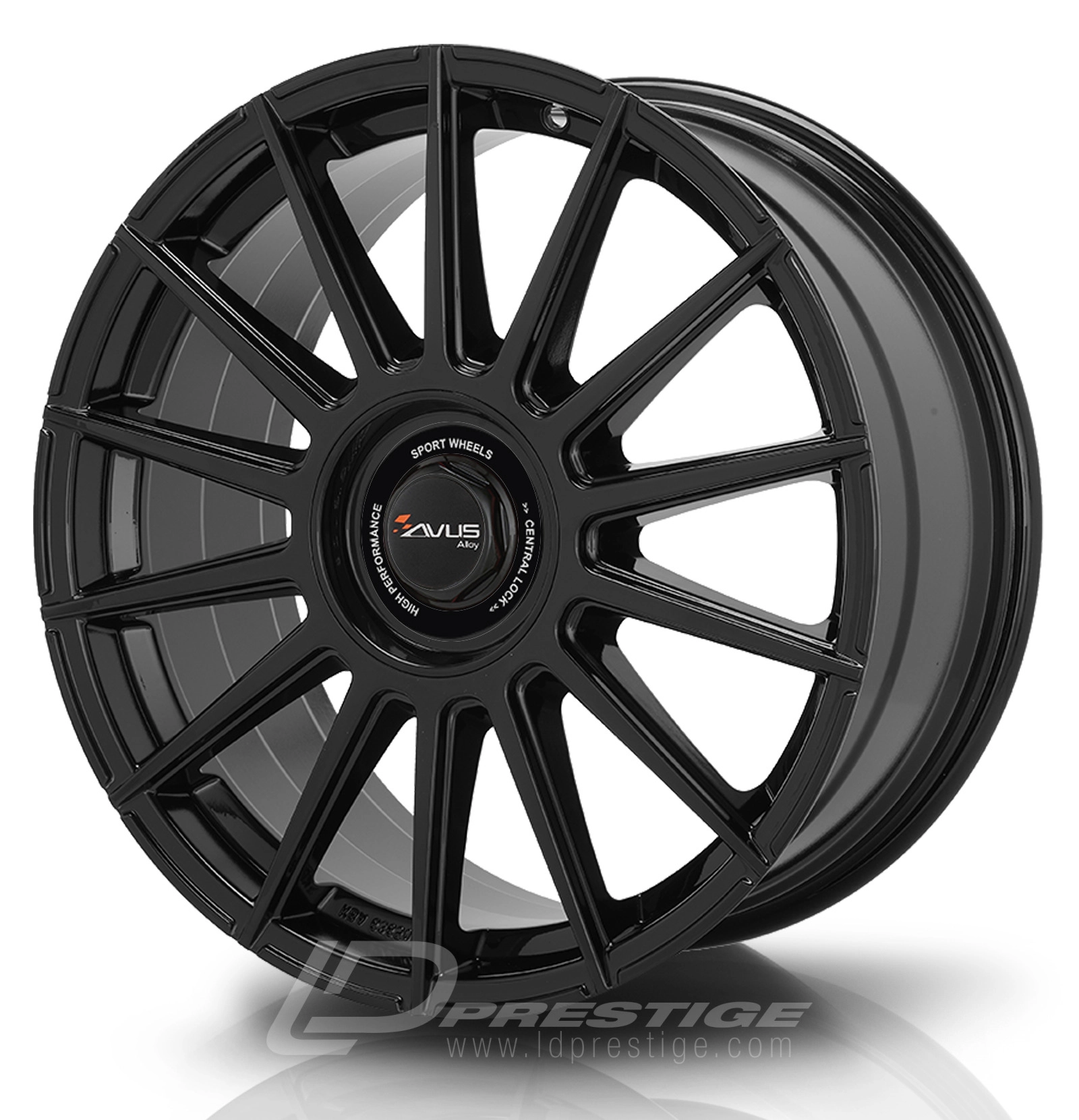 AVUS RACING AC-M09 8x18 5x112/5x120 ET30 CB72 Noir
