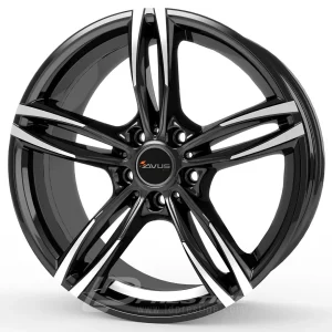 AVUS RACING AC-MB3 7.5x17 5x120 ET37 CB72 Noir Poli
