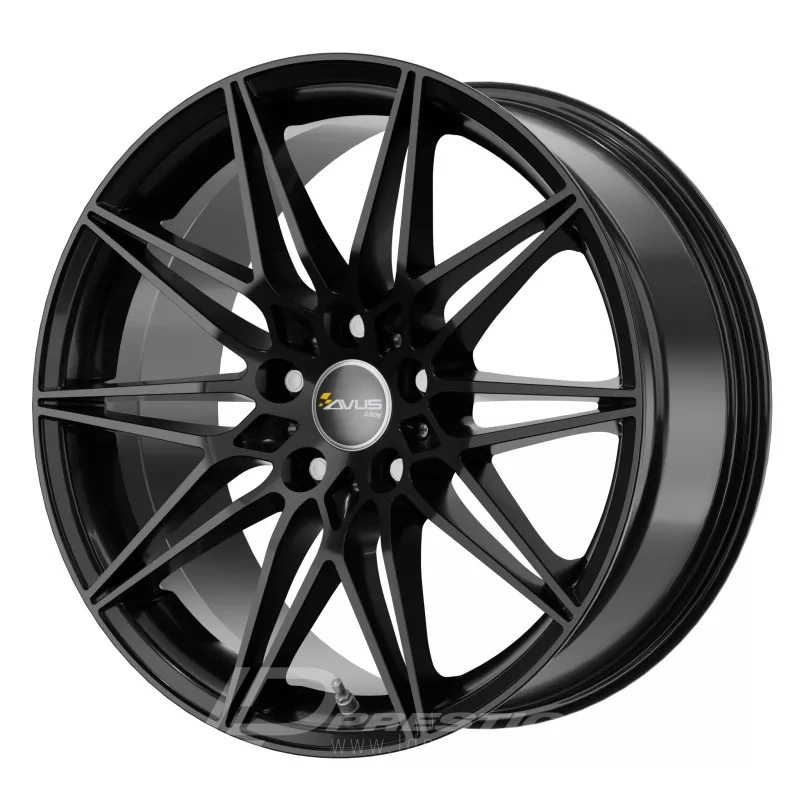 AVUS RACING AC-MB5 8x18 5x112 ET30 CB66 Noir Poli – Image 2