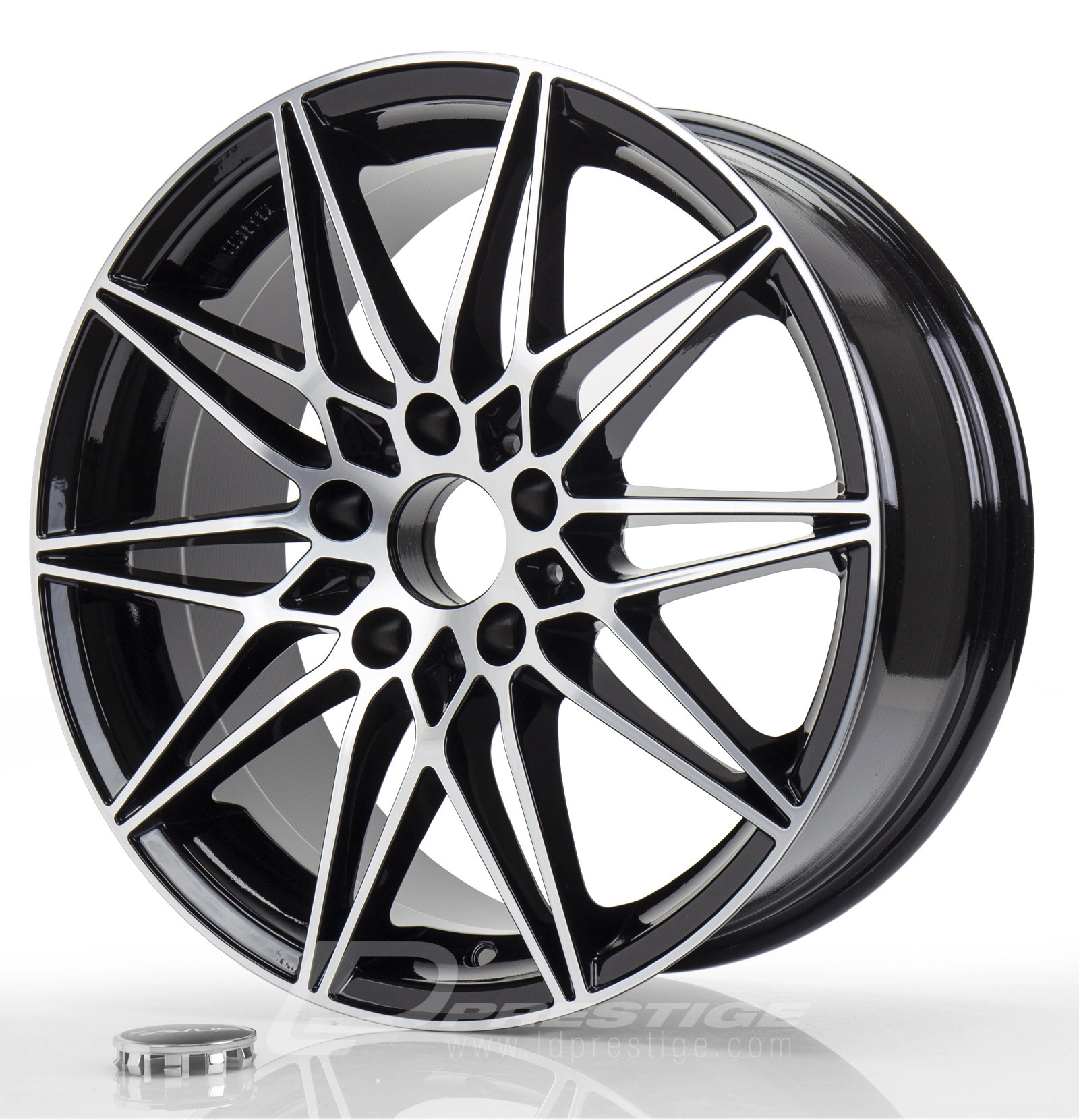 AVUS RACING AC-MB5 8x18 5x112 ET30 CB66 Noir Poli
