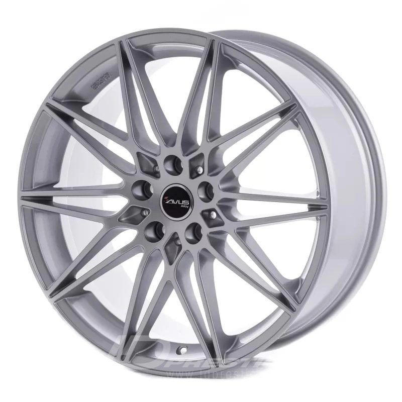 AVUS RACING AC-MB5 8x18 5x112 ET30 CB66 Noir Poli – Image 3