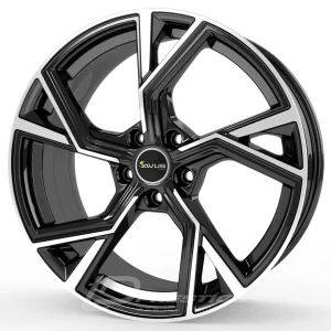 AVUS RACING AF20 8x18 5x112 ET28 CB66 Noir Poli