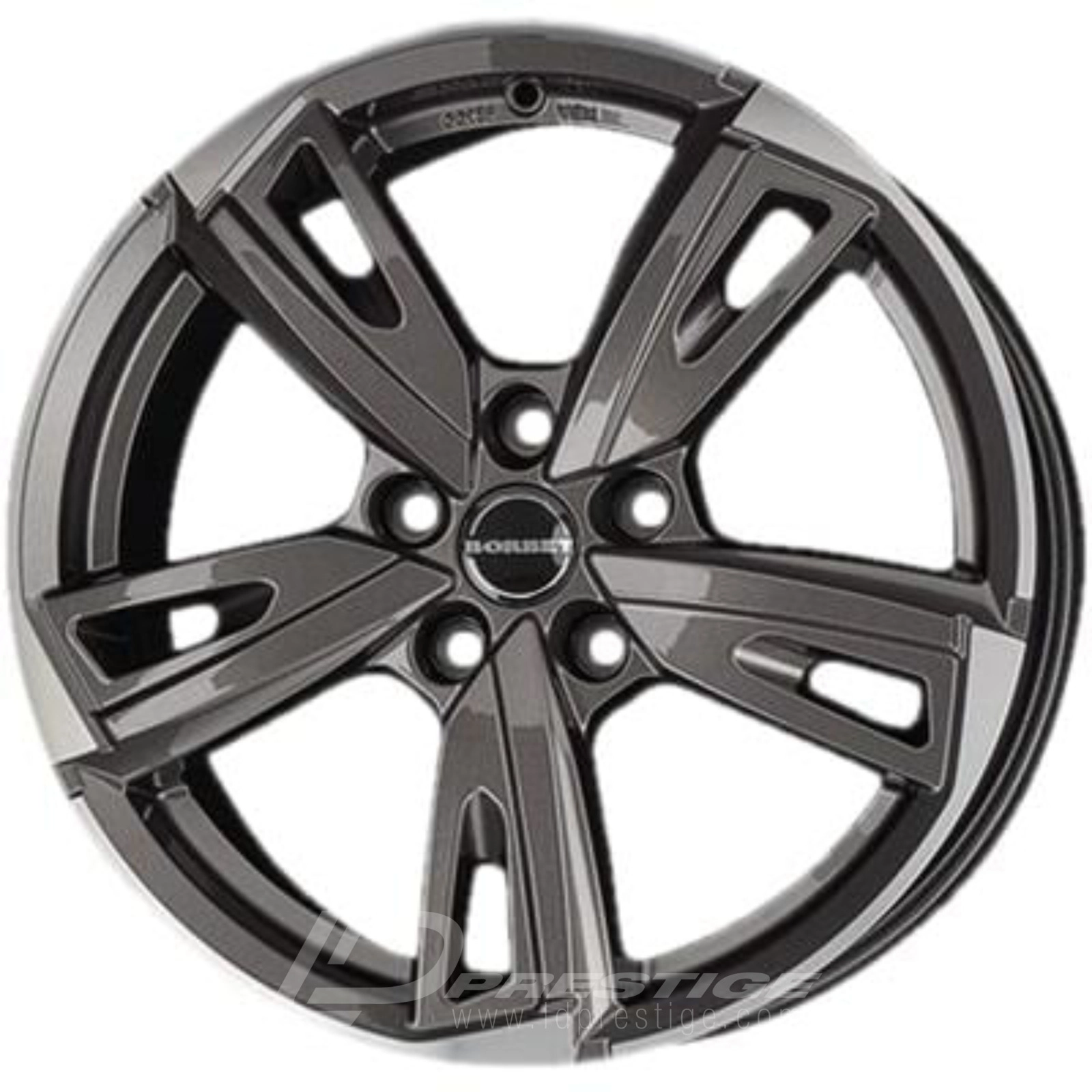 BORBET BU1 7.5x17 5x100 ET50 CB57 Argent – Image 2