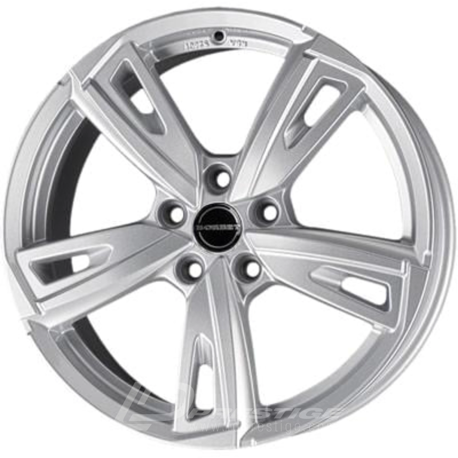 BORBET BU1 7.5x17 5x100 ET50 CB57 Argent – Image 3