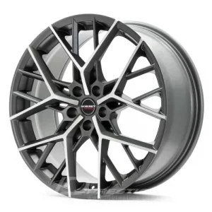 BORBET BY 8x18 5x112 ET44 CB57 Titane Poli