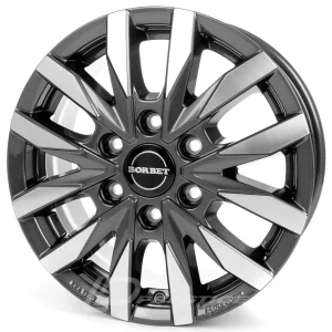 BORBET CW6 6.5x16 6x130 ET62 CB84 Gme Poli