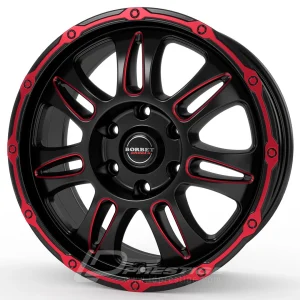BORBET CW8 8x18 6x120 ET45 CB74 Noir Mat Lipred