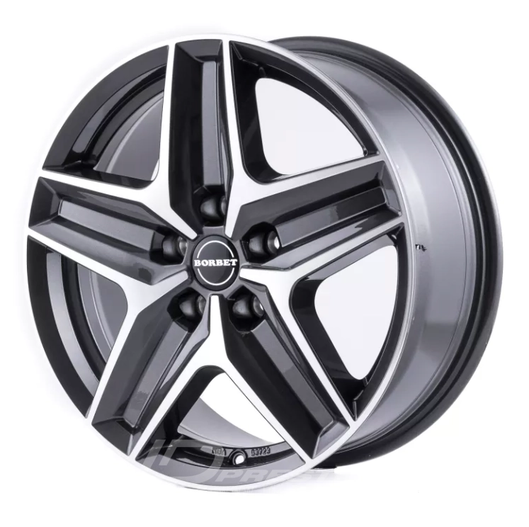 BORBET CWZ 6x17 5x112 ET30 CB66 Gme Poli – Image 2