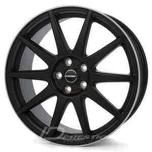 BORBET GTX 8x19 5x114 ET50 CB72 Noir Mat Lip Poli