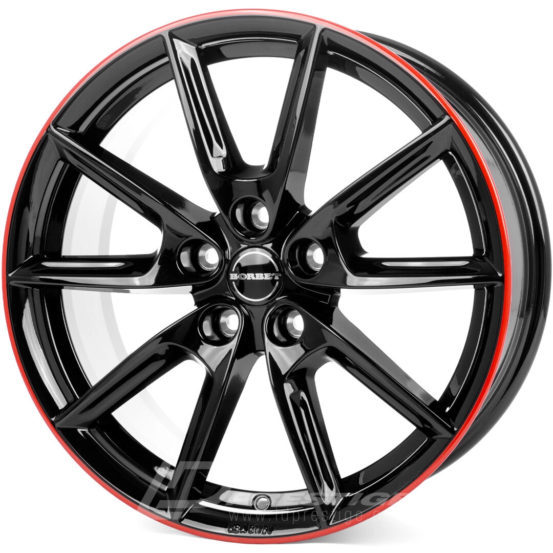 BORBET LX 8x18 5x112 ET48 CB66 – Image 3