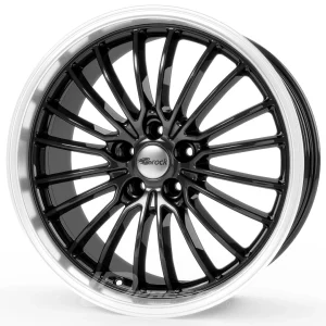 BROCK B24-GP 8.5x19 5x110 ET32 CB65 Noir Lip Poli