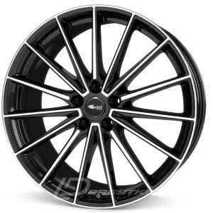 BROCK B43 8x19 5x108 ET42 CB63 Noir Poli