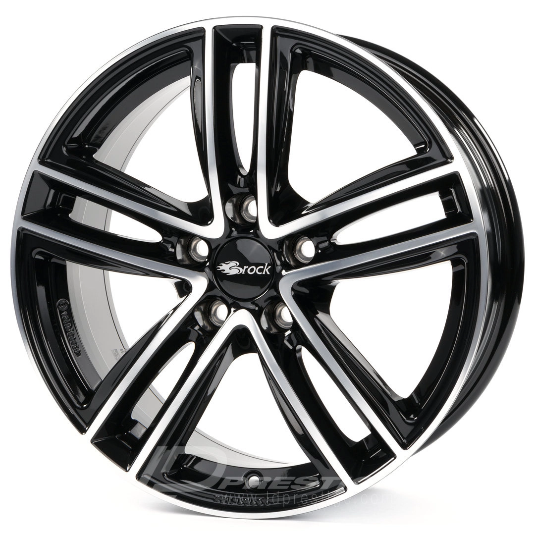 BROCK RC27 6x15 5x100 ET38 CB57 Argent – Image 2